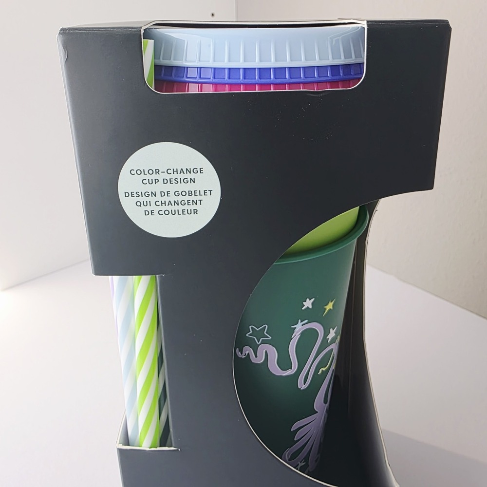 Starbucks Reusable Cold‎ Cups 5pc Set - Picture 4 of 5